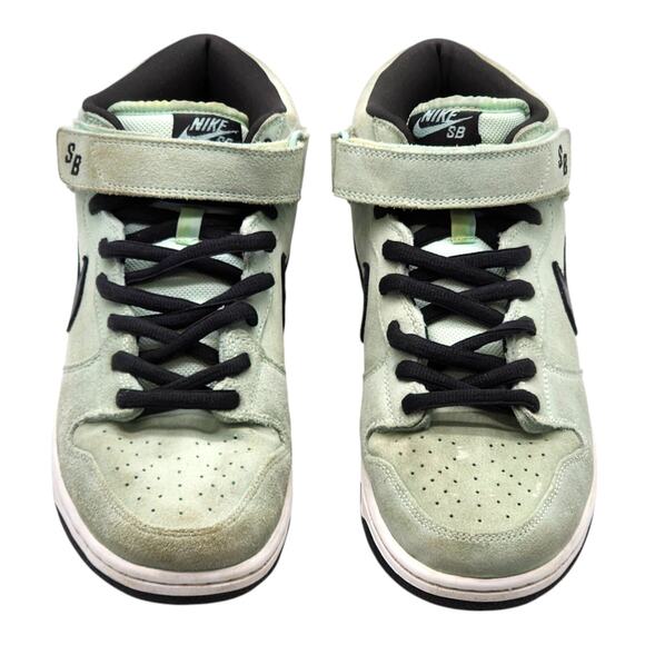 Nike Sea Crystal SB Dunk Mid Sneakers Green 314383-301 US 10.5 EU 44.5 2008 - Picture 3 of 9
